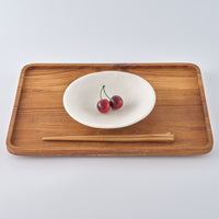 作家 フルカワゲンゴ 丸浅鉢 白 作家 フルカワゲンゴ 陶磁器作家もの