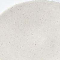 作家 フルカワゲンゴ 丸浅鉢 白 作家 フルカワゲンゴ 陶磁器作家もの