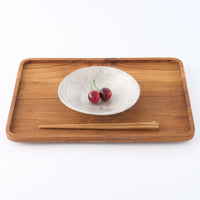 作家 フルカワゲンゴ 丸浅鉢 銀 作家 フルカワゲンゴ 陶磁器作家もの