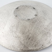 作家 フルカワゲンゴ 丸浅鉢 銀 作家 フルカワゲンゴ 陶磁器作家もの