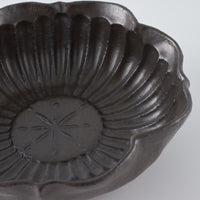 作家 古角志奈帆 花鉢 matt black 作家 古角志奈帆 陶磁器作家もの