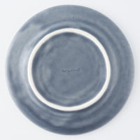 作家 佐々木綾子 5寸plate olive ブルーグレー 作家 佐々木綾子 陶磁器作家もの