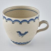 作家 中西申幸 鳥遊戯画 マグ 作家 中西申幸 陶磁器作家もの