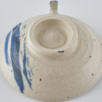 作家 中西申幸 鳥遊戯画 ぐい吞み 作家 中西申幸 陶磁器作家もの