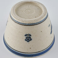 作家 中西申幸 鳥遊戯画 蕎麦猪口 作家 中西申幸 陶磁器作家もの