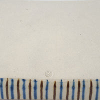 作家 中西申幸 鳥遊戯画 四方向付 作家 中西申幸 陶磁器作家もの