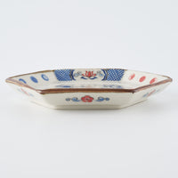 作家 中西申幸 鳥遊戯画 六角平向付(月見)