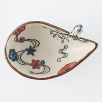 作家 中西申幸 鳥遊戯画 流水文豆小鉢 作家 中西申幸 陶磁器作家もの