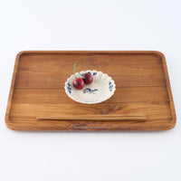 作家 中西申幸 鳥遊戯画 輪花豆皿Ⅱ 作家 中西申幸 陶磁器作家もの