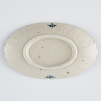 作家 中西申幸 鳥遊戯画 菊形小皿Ⅱ 作家 中西申幸 陶磁器作家もの