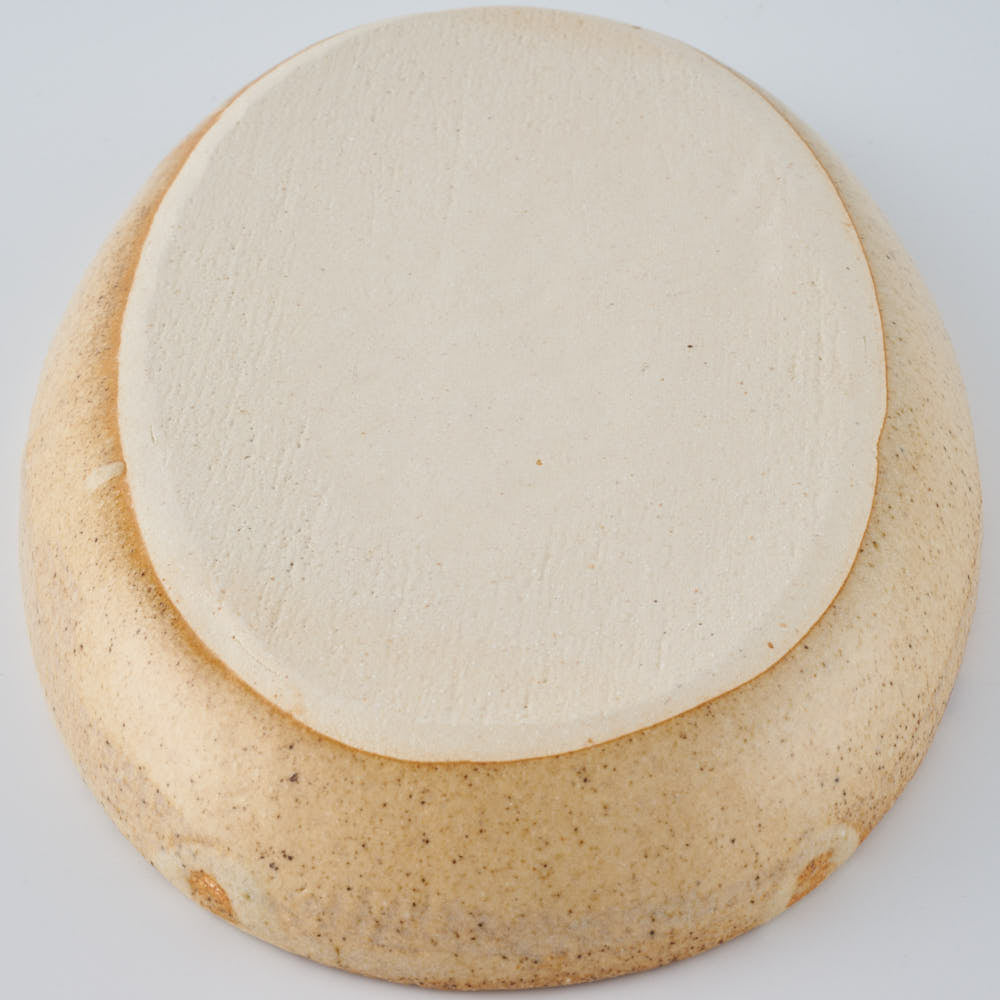 作家 田中遼馬 耐熱オーバルプレート/シロクマ 苔色工房 陶磁器作家もの