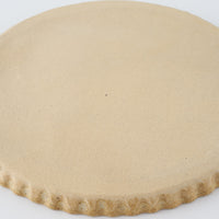 作家 田中遼馬 なみなみプレート195mm/ミモザ白鳥/ネイビー 苔色工房 陶磁器作家もの