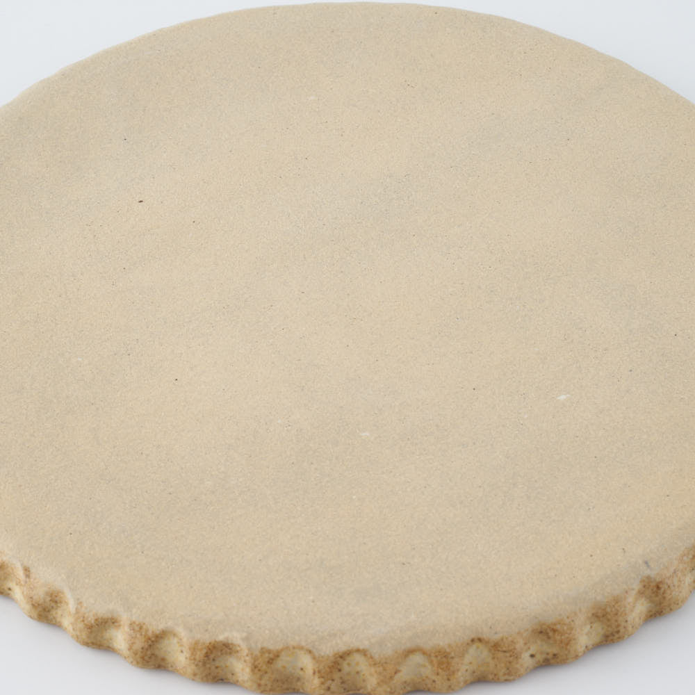 作家 田中遼馬 なみなみプレート195mm/花ペンギン/重ねネイビー 苔色工房 陶磁器作家もの