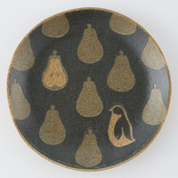 作家 田中遼馬 丸プレート175mm/洋なしペンギン/重ねネイビー