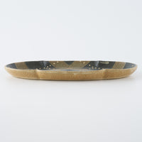 作家 田中遼馬 長よつは皿/チェックペンギン/重ねネイビー