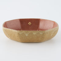 作家 田中遼馬 八角小鉢/シロクマ/コーラルピンク