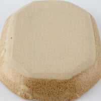 作家 田中遼馬 長八角小皿/ウサギ/コーラルピンク 苔色工房 陶磁器作家もの