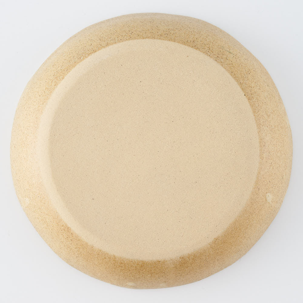 作家 田中遼馬 丸ボウル160mm/ウサギ/ミントグリーン 苔色工房 陶磁器作家もの