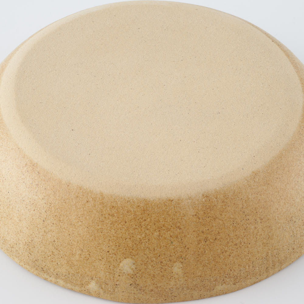 作家 田中遼馬 丸ボウル160mm/ウサギ/ミントグリーン 苔色工房 陶磁器作家もの