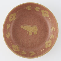 作家 田中遼馬 丸ボウル160mm/シロクマ/スモークピンク