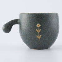作家 田中遼馬 しっぽカップ/ペンギンリース/ネイビー 苔色工房 陶磁器作家もの