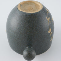 作家 田中遼馬 しっぽカップ/ペンギンリース/ネイビー 苔色工房 陶磁器作家もの