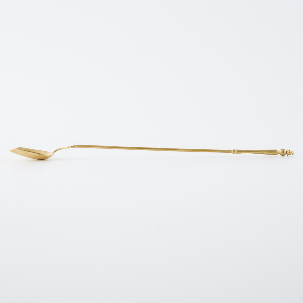 作家 出澤麻衣子 7月のパフェスプーン(真鍮) 素数 金工もの