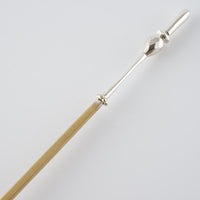 作家 出澤麻衣子 6月のデザートフォーク(真鍮、銀) 素数 金工もの