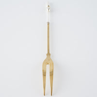 作家 出澤麻衣子 6月のデザートフォーク(真鍮、銀) 素数 金工もの