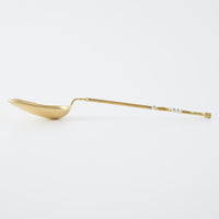 作家 出澤麻衣子 8月のアイススプーン(真鍮、銀) 素数 金工もの