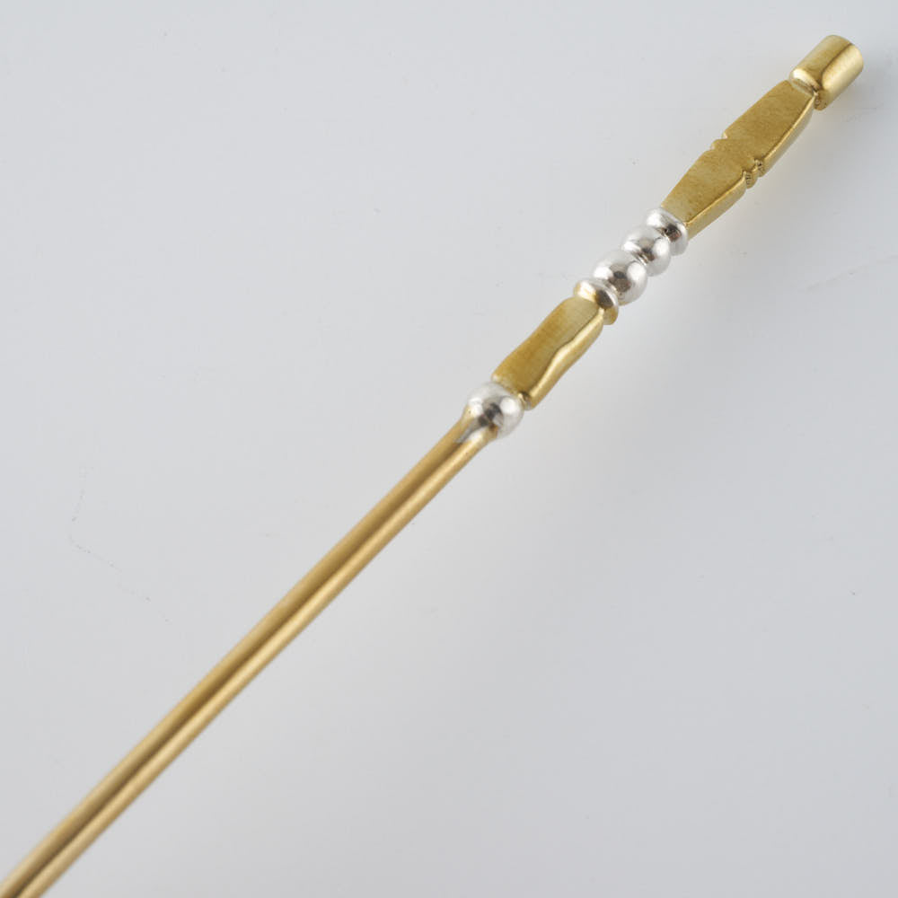 作家 出澤麻衣子 8月のアイススプーン(真鍮、銀) 素数 金工もの