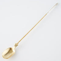 作家 出澤麻衣子 7月のパフェスプーン(真鍮、銀) 素数 金工もの