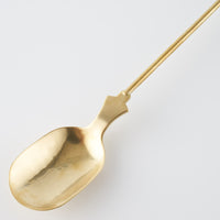 作家 出澤麻衣子 7月のパフェスプーン(真鍮、銀) 素数 金工もの