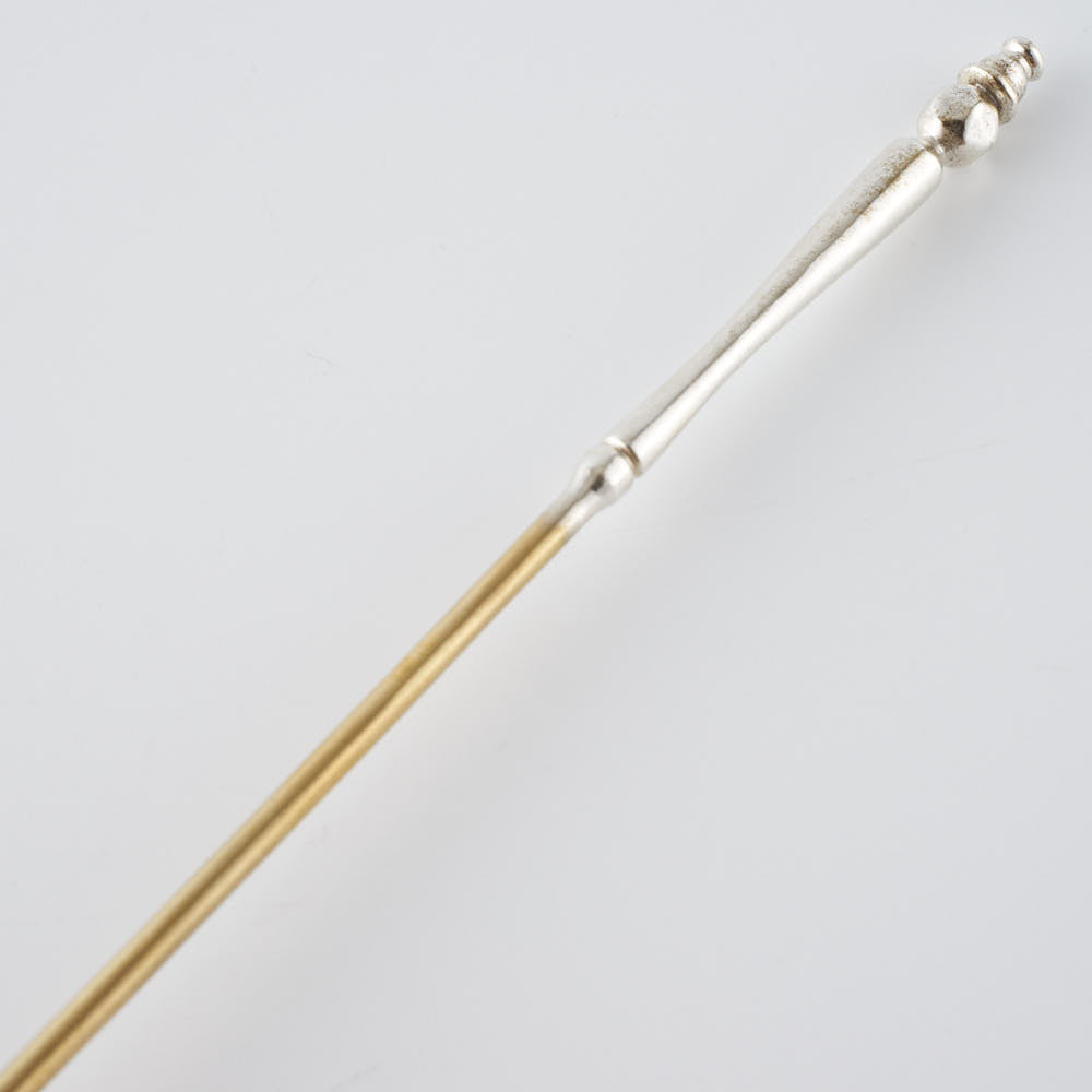 作家 出澤麻衣子 7月のパフェスプーン(真鍮、銀) 素数 金工もの