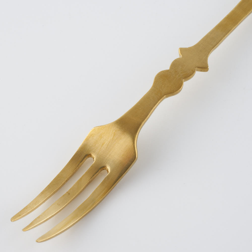 作家 出澤麻衣子 デザートフォーク Sサイズ H11 素数 金工もの