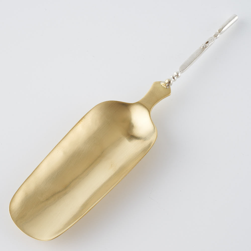 作家 出澤麻衣子 茶さじ H11.5 素数 金工もの