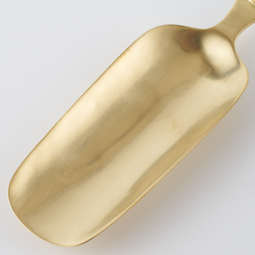 作家 出澤麻衣子 茶さじ H11.5 素数 金工もの