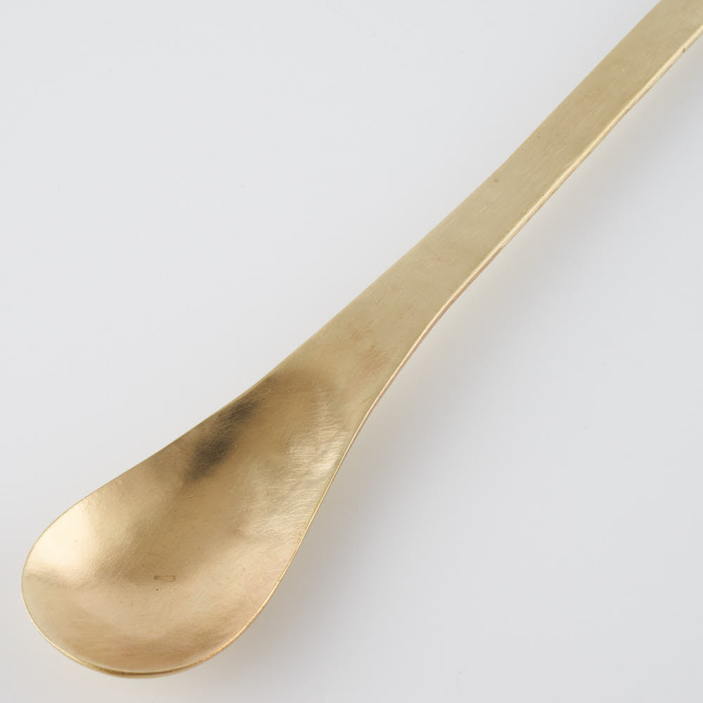 作家 出澤麻衣子 長匙 H20(真鍮) 素数 金工もの