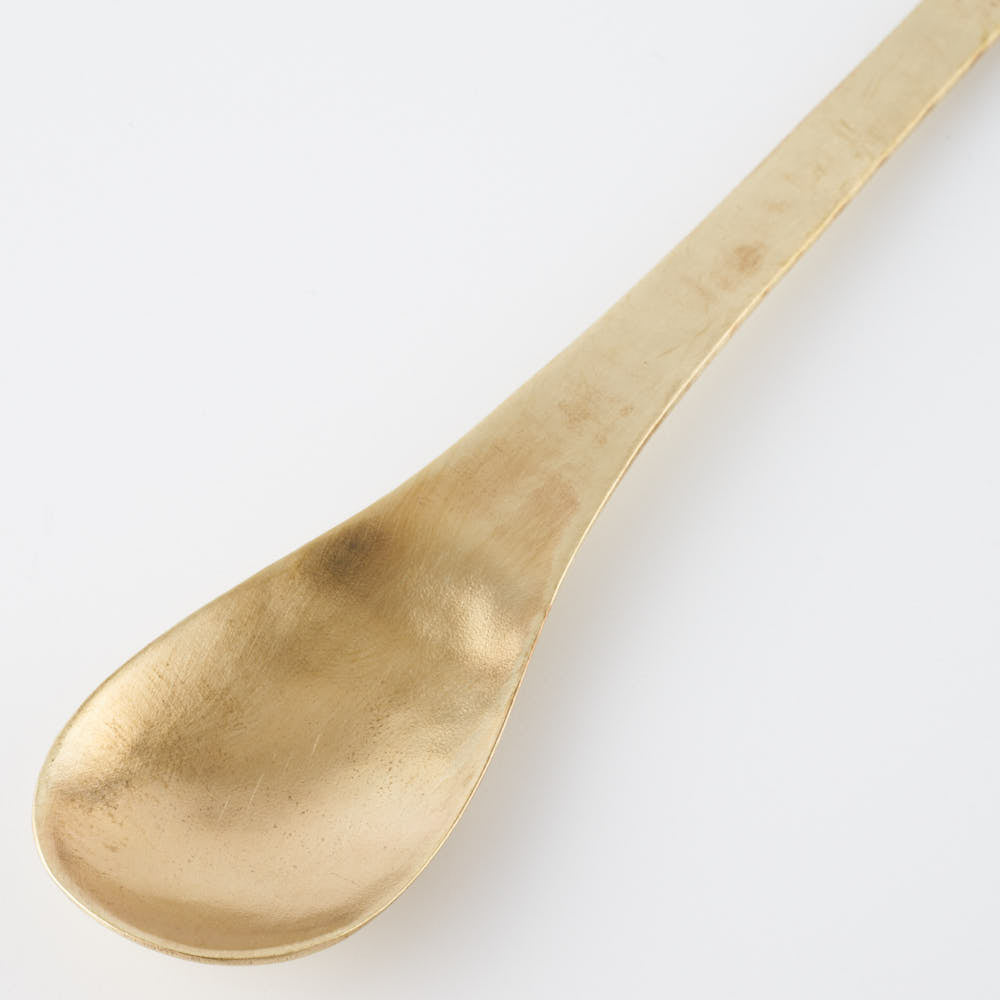 作家 出澤麻衣子 小匙 H12(真鍮) 素数 金工もの