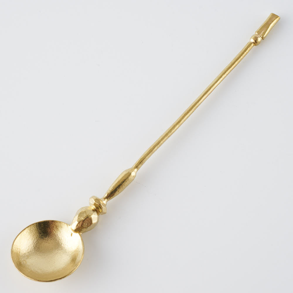 作家 出澤麻衣子 まる匙 H10(真鍮) 素数 金工もの