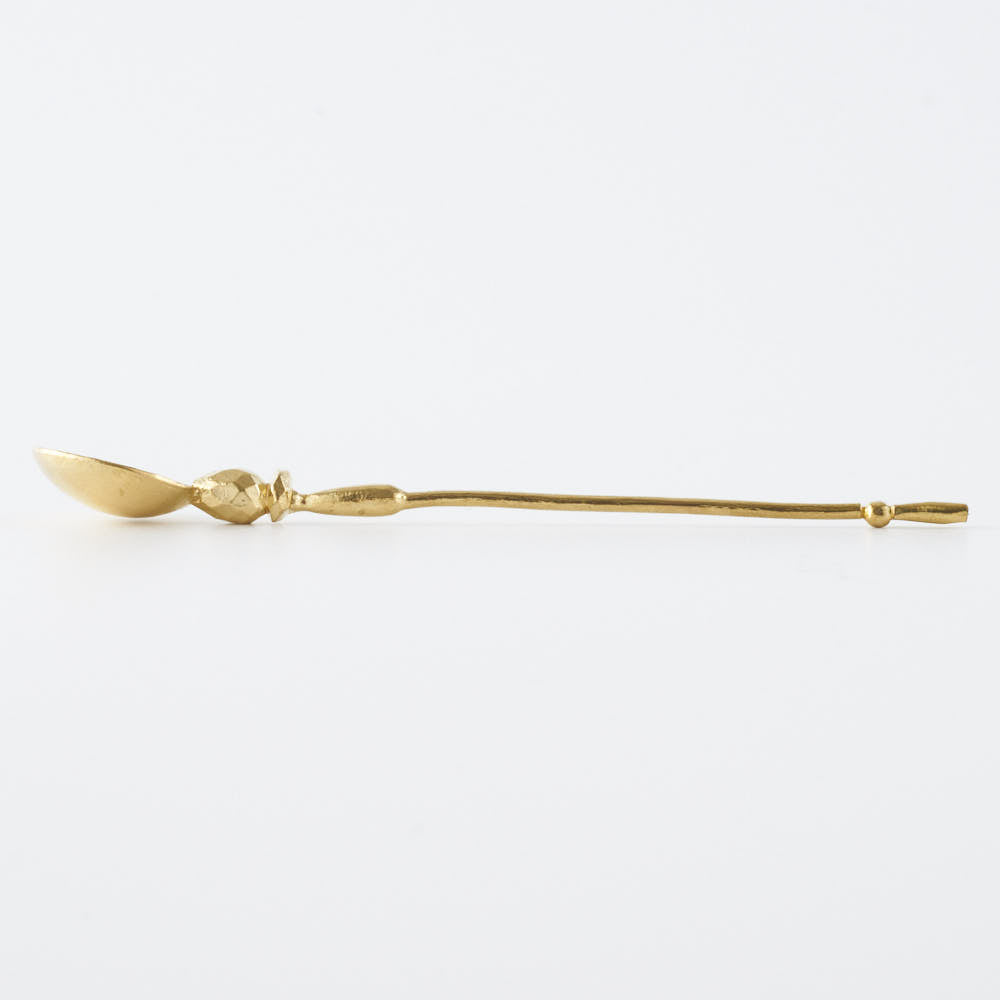 作家 出澤麻衣子 まる匙 H10(真鍮) 素数 金工もの