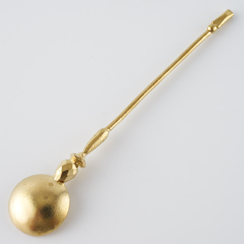 作家 出澤麻衣子 まる匙 H10(真鍮) 素数 金工もの