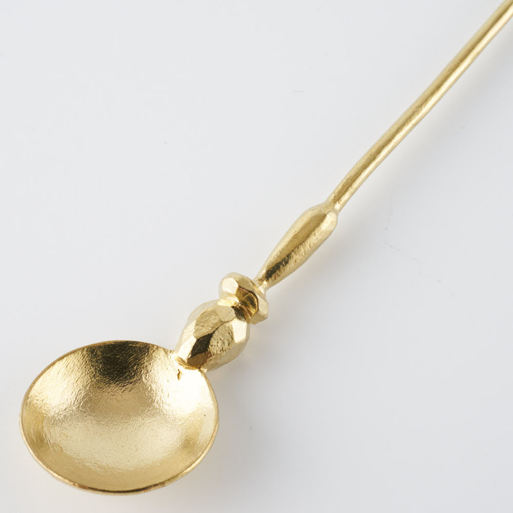 作家 出澤麻衣子 まる匙 H10(真鍮) 素数 金工もの