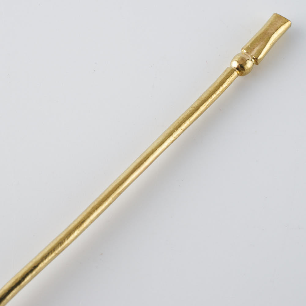 作家 出澤麻衣子 まる匙 H10(真鍮) 素数 金工もの