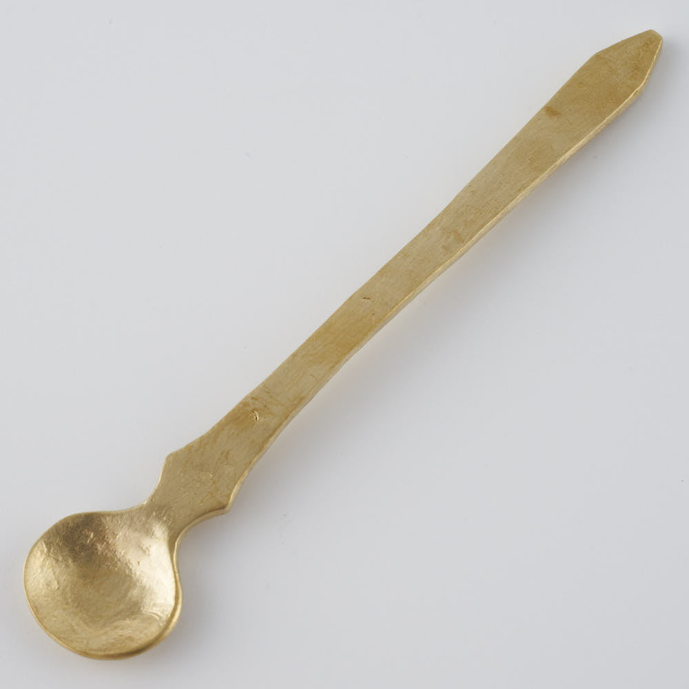 作家 出澤麻衣子 mini匙 H7.5(真鍮) 素数 金工もの