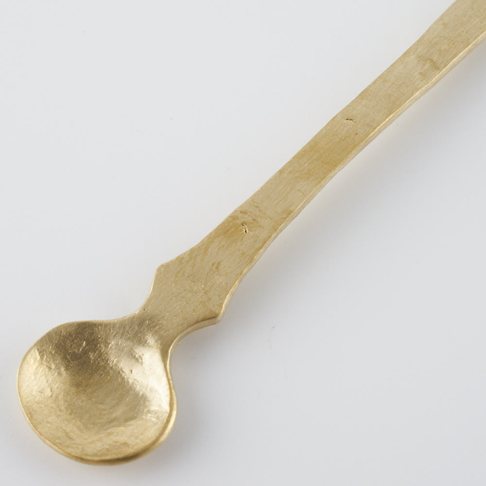 作家 出澤麻衣子 mini匙 H7.5(真鍮) 素数 金工もの