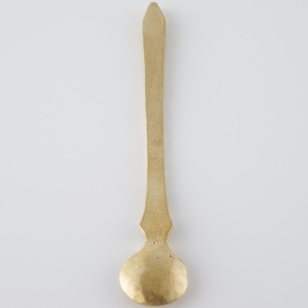 作家 出澤麻衣子 mini匙 H7.5(真鍮) 素数 金工もの