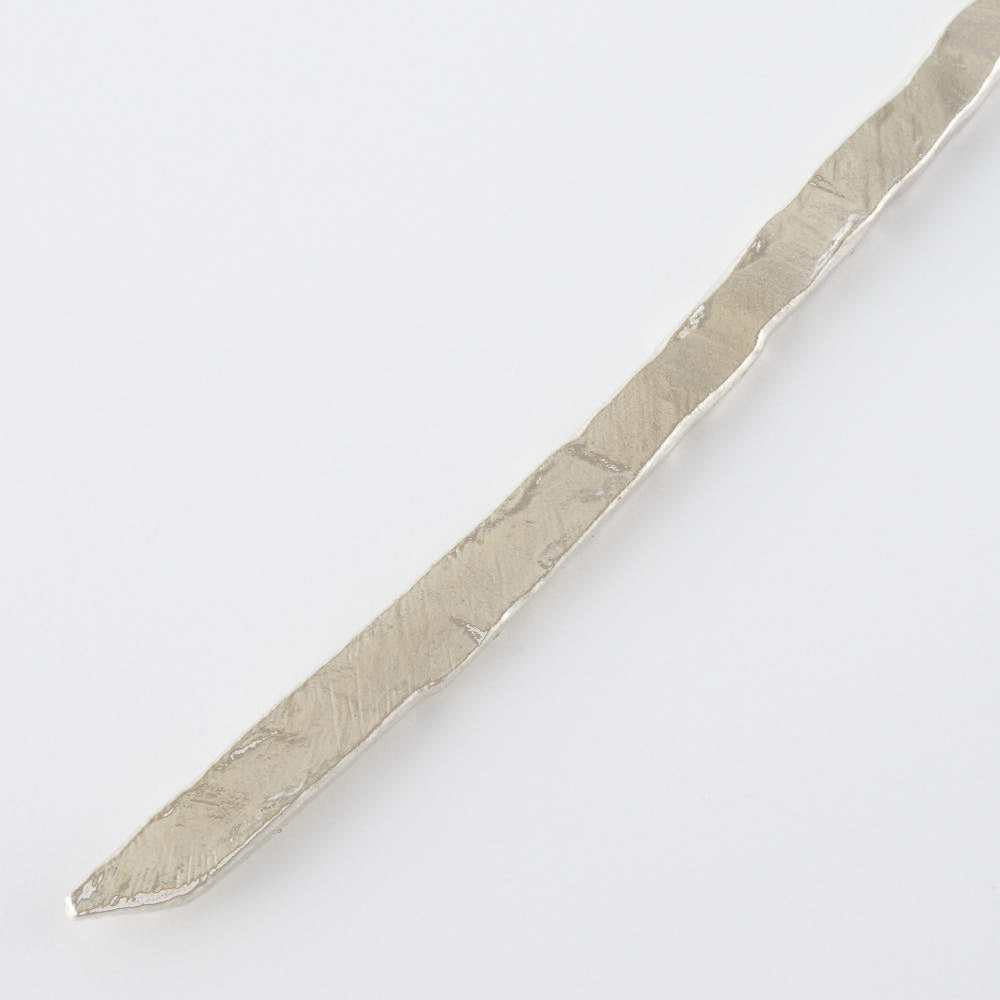 作家 出澤麻衣子 菓子切り(銀)