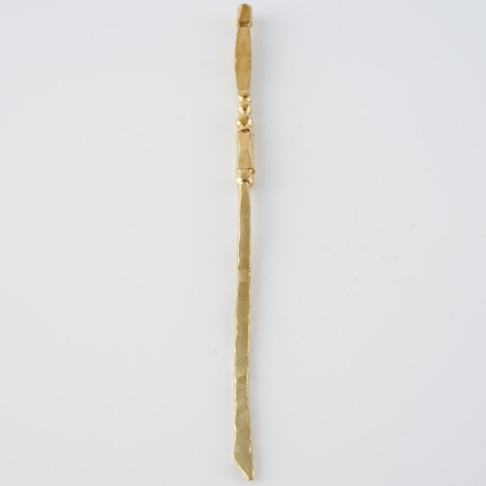 作家 出澤麻衣子 菓子切り(真鍮) 素数 金工もの