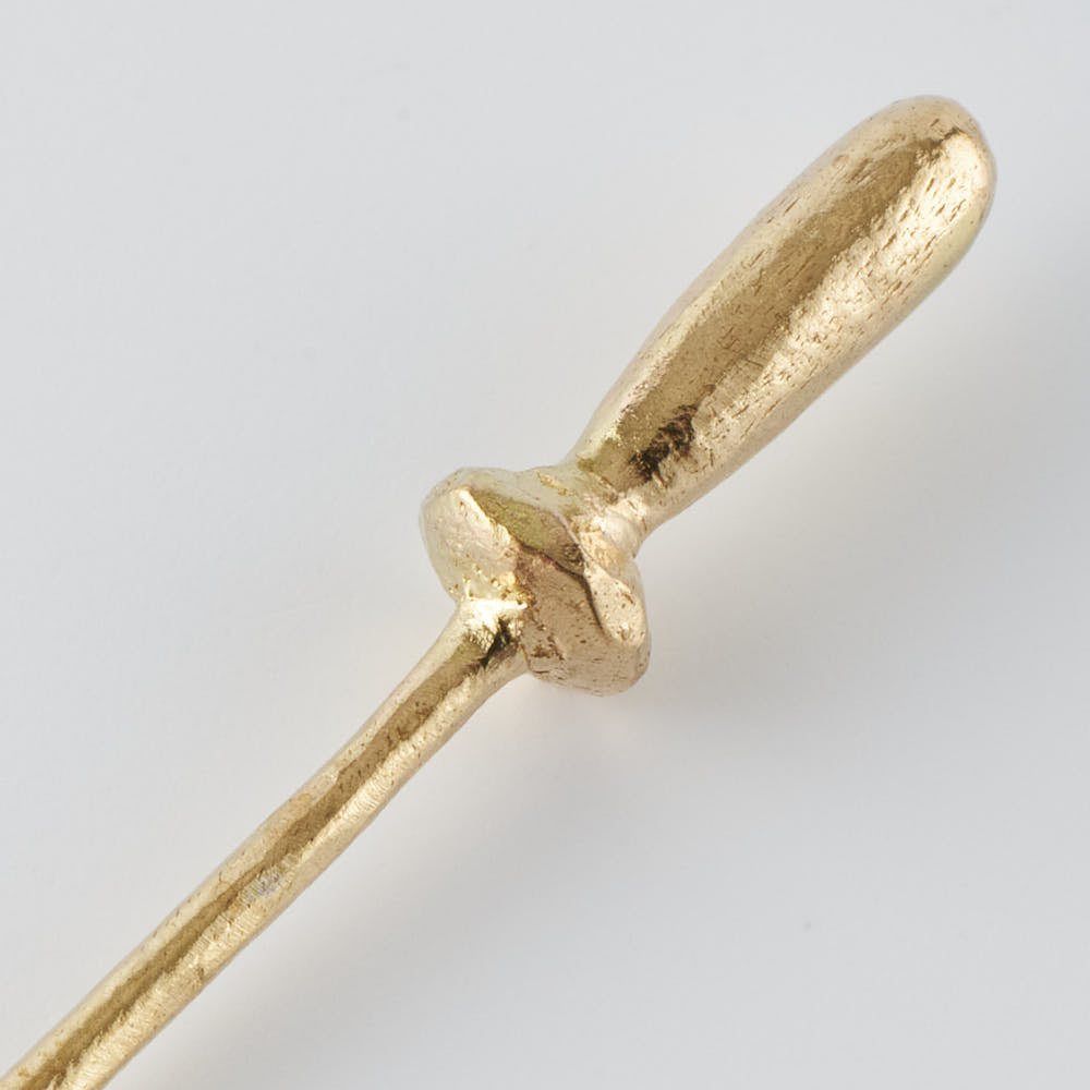 作家 出澤麻衣子 Pin(真鍮) 素数 金工もの